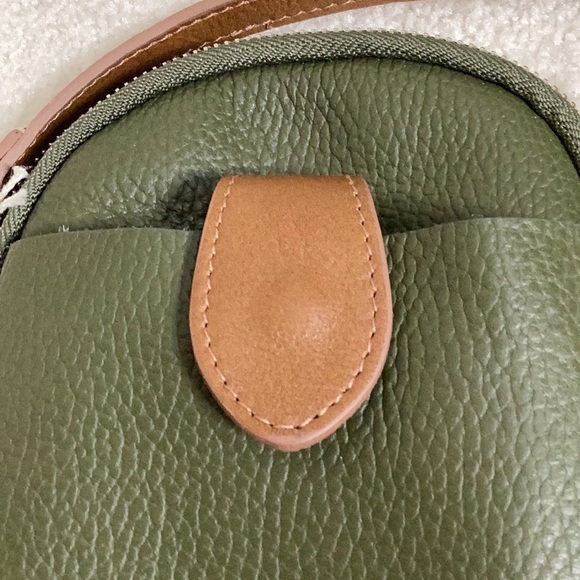 NWT, DIVNA FIRENZA, CROSSBODY LEATHER  BAG - Picture 6 of 16